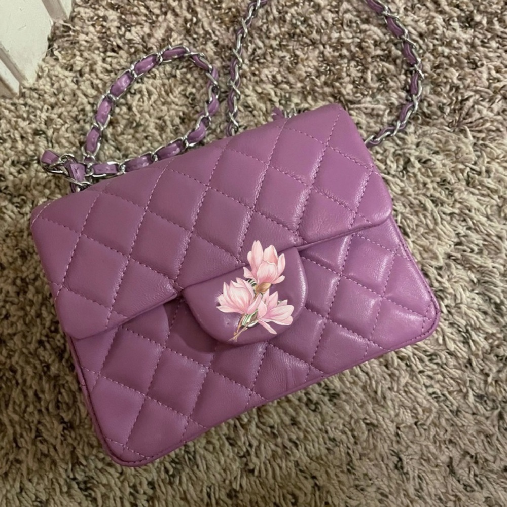 new purple sweet potato color bag